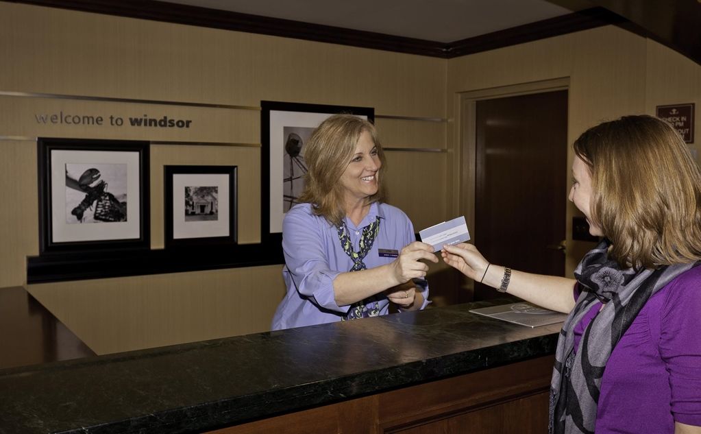 Hampton Inn Hartford Airport Windsor Locks Interiør billede